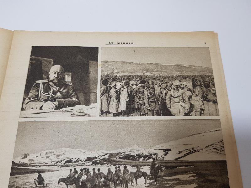 1. DÜNYA SAVAŞI 1916 TARİHLİ LE MİROİR DERGİSİ