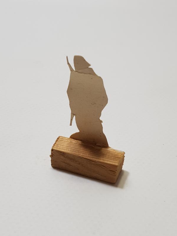 1. DÜNYA SAVAŞI DÖNEMİ ÇOK NADİR KAĞIT TÜRK ASKERİ FİGÜR