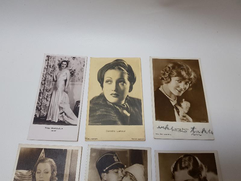 1930LARDAN DÜNYA GÜZELLERİ KARTPOSTAL LOTU