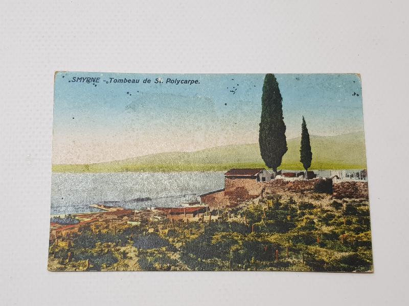 OSMANLI DÖNEMİ ÇOK NADİR İZMİR KARTPOSTALI