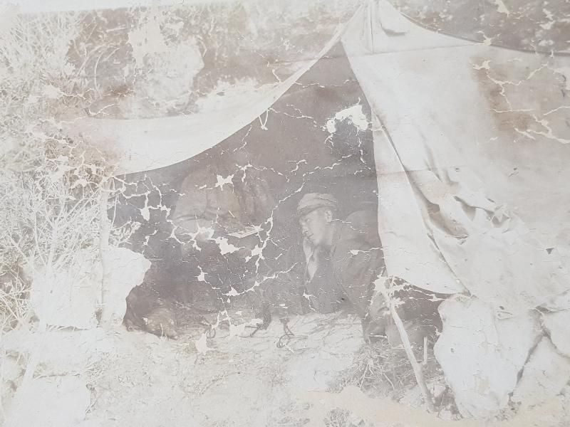 1. DÜNYA SAVAŞI: ÇADIRDA TÜRK VE ALMAN MUHABERECİLER