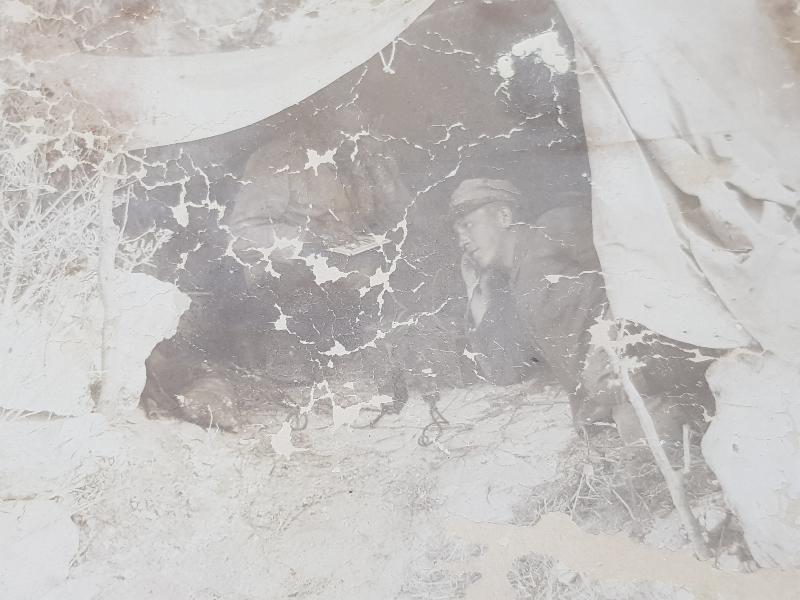 1. DÜNYA SAVAŞI: ÇADIRDA TÜRK VE ALMAN MUHABERECİLER