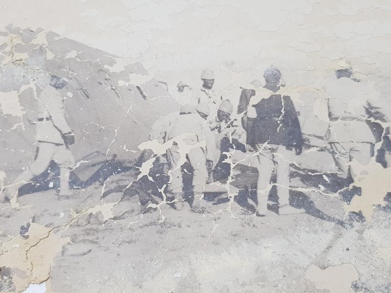 1. DÜNYA SAVAŞI SİNA CEPHESİ'NDE YARALI TÜRK ASKERİNİN HASTANEYE NAKLİ