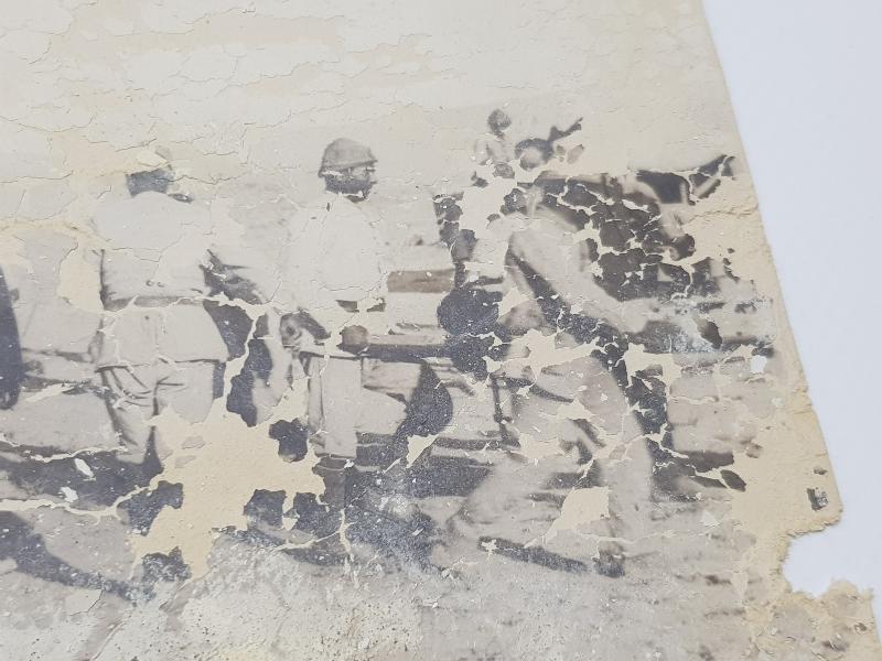 1. DÜNYA SAVAŞI SİNA CEPHESİ'NDE YARALI TÜRK ASKERİNİN HASTANEYE NAKLİ