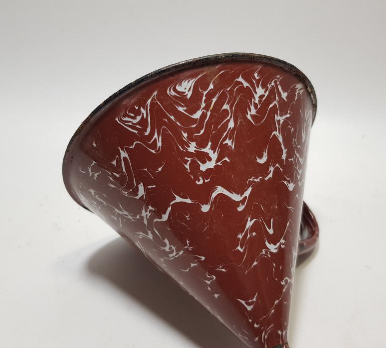 OSMANLI DÖNEMİ EMAYE YAĞ HUNİSİ