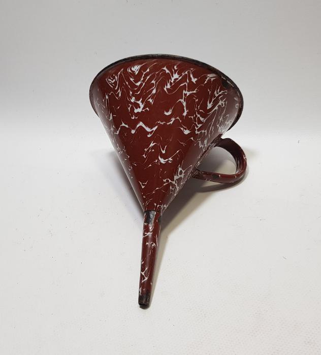 OSMANLI DÖNEMİ EMAYE YAĞ HUNİSİ