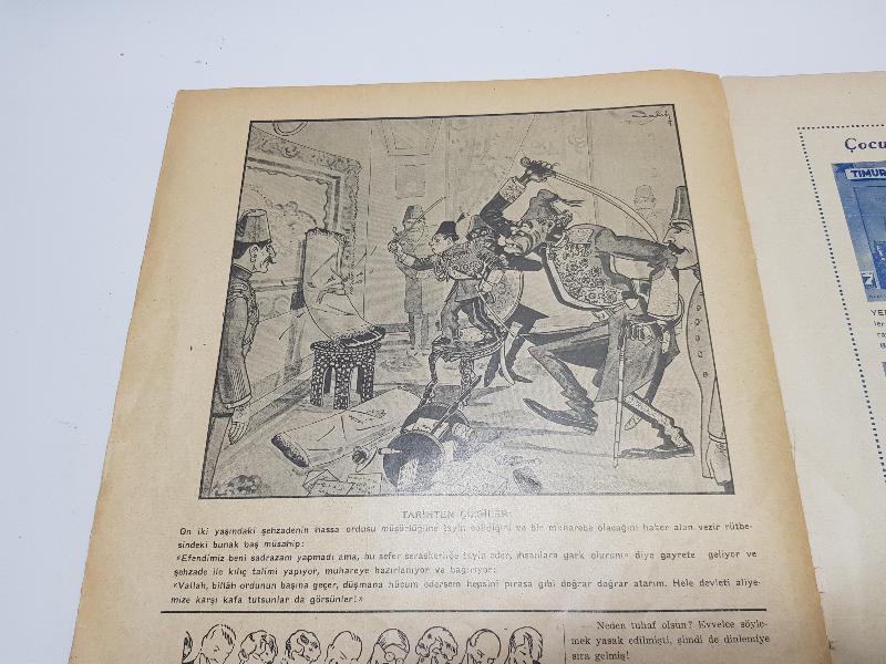 2. DÜNYA SAVAŞI 1939 HİTLER KAPAKLI KARİKATÜR DERGİSİ