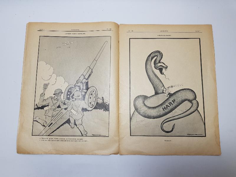 2. DÜNYA SAVAŞI 1939 HİTLER KAPAKLI KARİKATÜR DERGİSİ