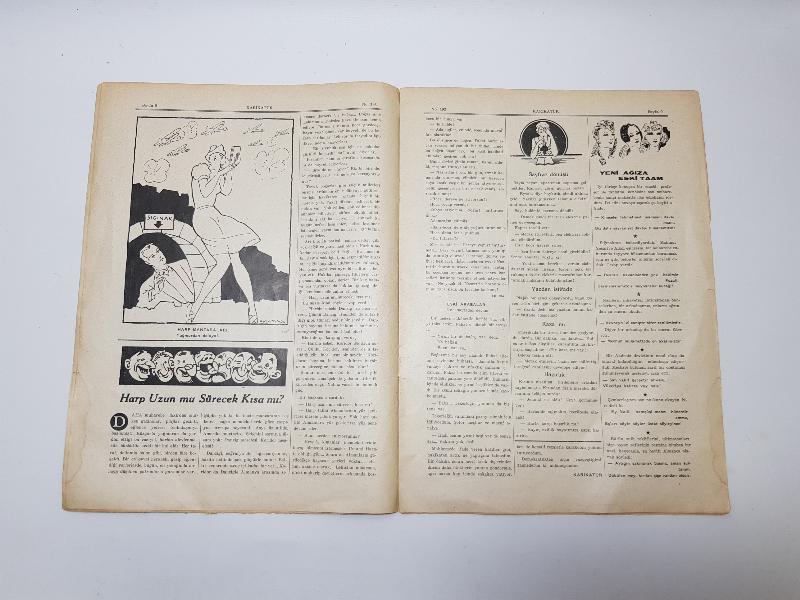 2. DÜNYA SAVAŞI 1939 HİTLER KAPAKLI KARİKATÜR DERGİSİ
