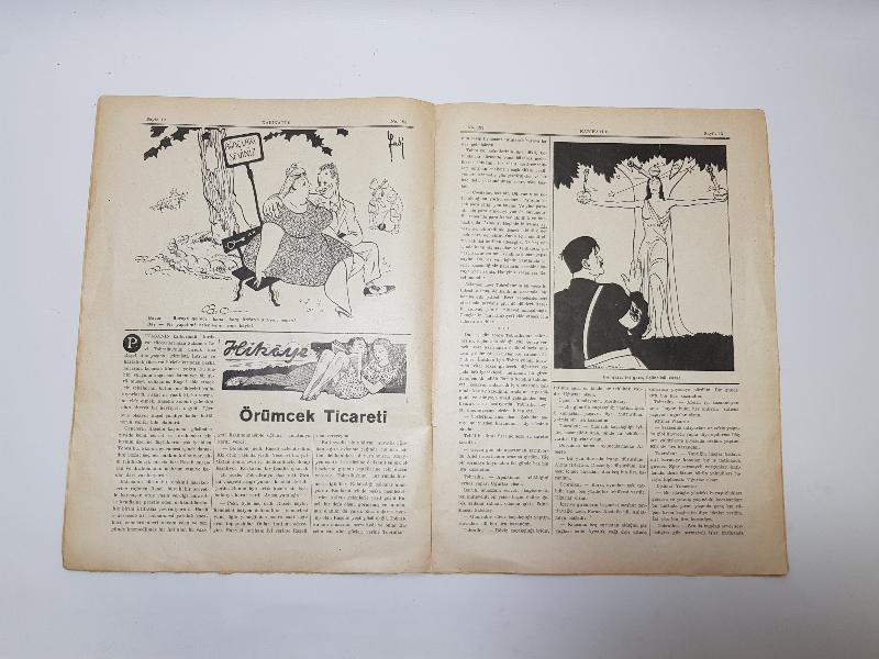 2. DÜNYA SAVAŞI 1939 HİTLER KAPAKLI KARİKATÜR DERGİSİ