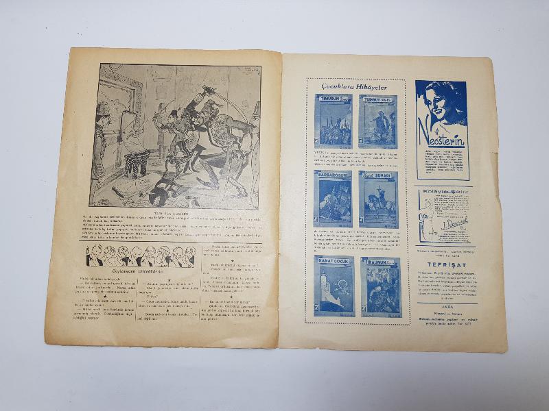 2. DÜNYA SAVAŞI 1939 HİTLER KAPAKLI KARİKATÜR DERGİSİ