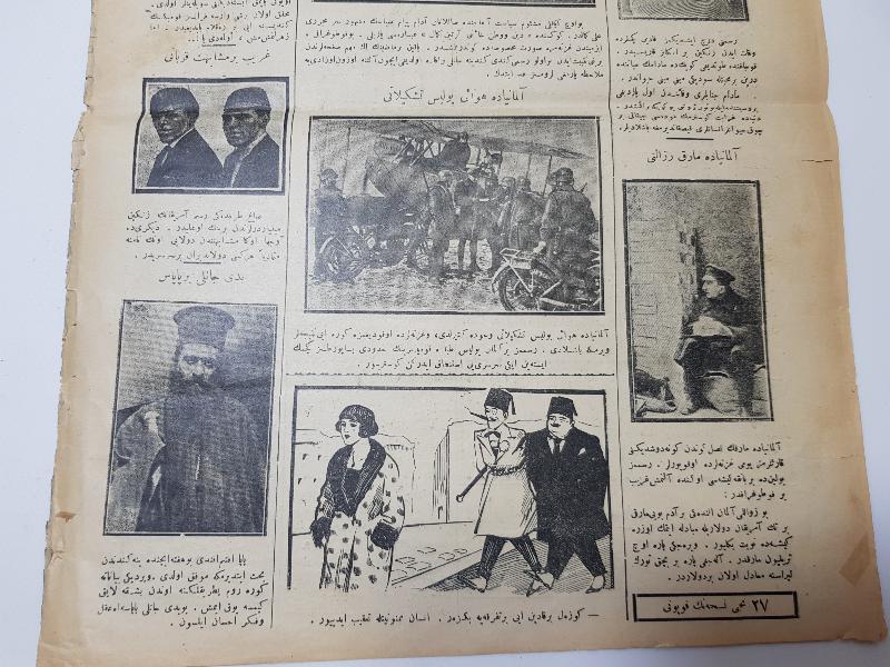 8 MART 1924 TARİHLİ RESİMLİ GAZETE