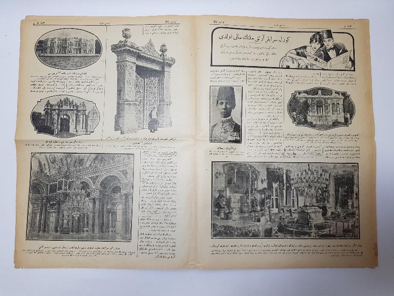 8 MART 1924 TARİHLİ RESİMLİ GAZETE