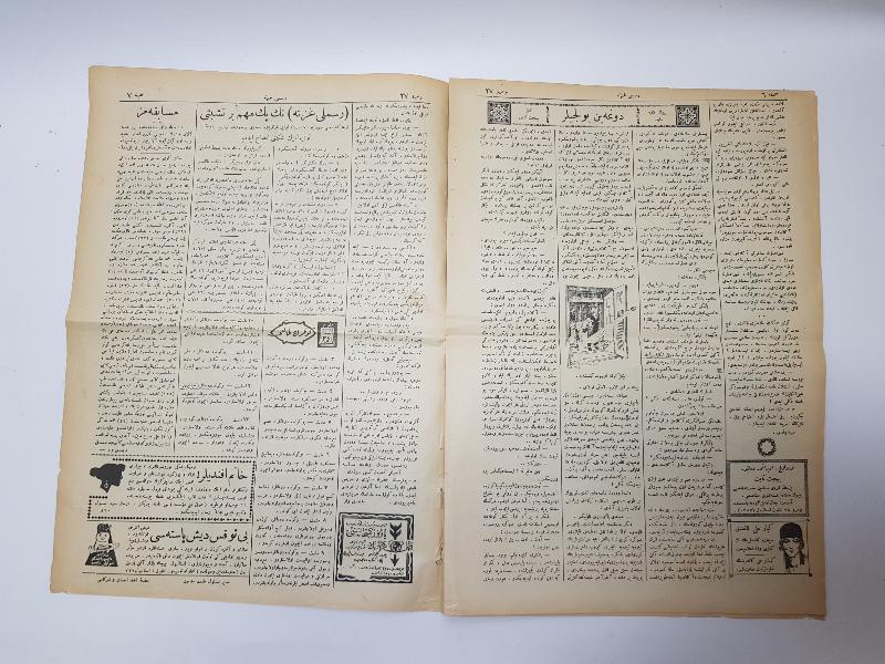 8 MART 1924 TARİHLİ RESİMLİ GAZETE