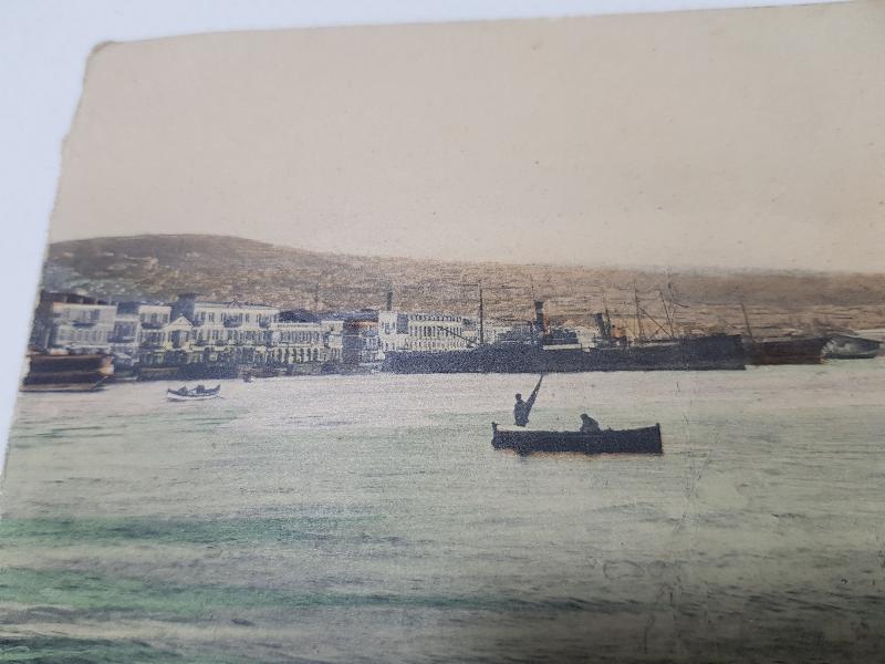 OSMANLI DÖNEMİ ÇOK NADİR İZMİR KARTPOSTAL