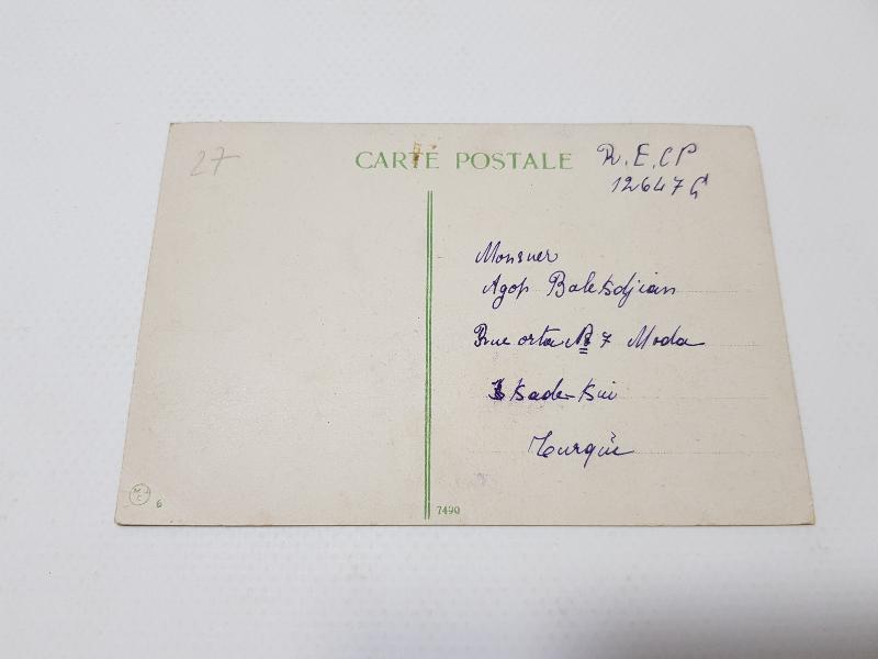 OSMANLI DÖNEMİ GALATA RIHTIMI KARTPOSTAL