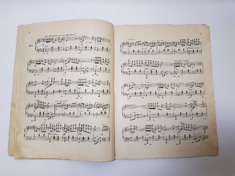 CONSTANTİNOPLE : OSMANLI DÖNEMİ PİYANO ŞARKI NOTALARI