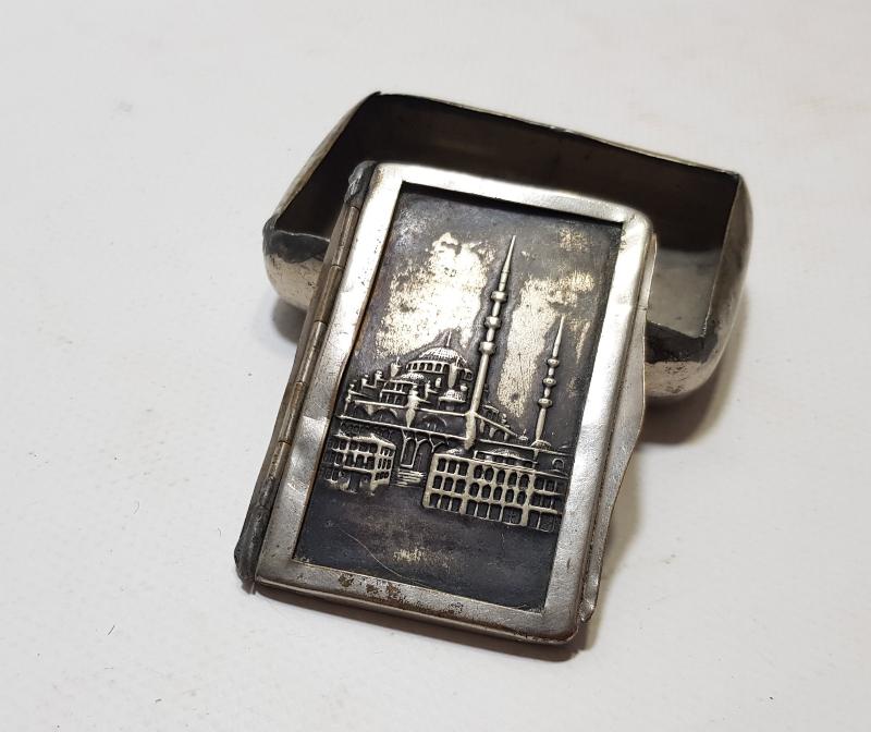 OSMANLI DÖNEMİ SULTAN AHMET CAMİ GÖRSELLİ TÜTÜN TABAKASI