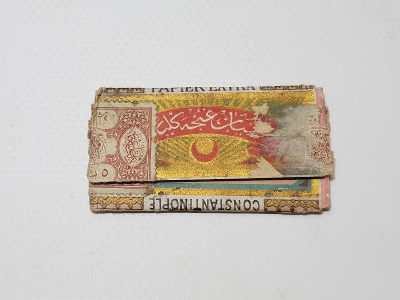 OSMANLI DEVLET ARMALI SİGARA KAĞIDI
