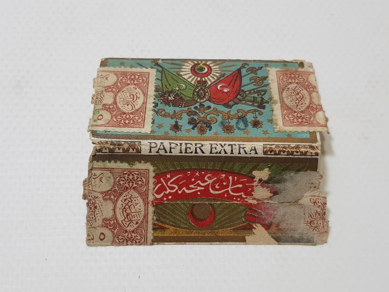 OSMANLI DEVLET ARMALI SİGARA KAĞIDI