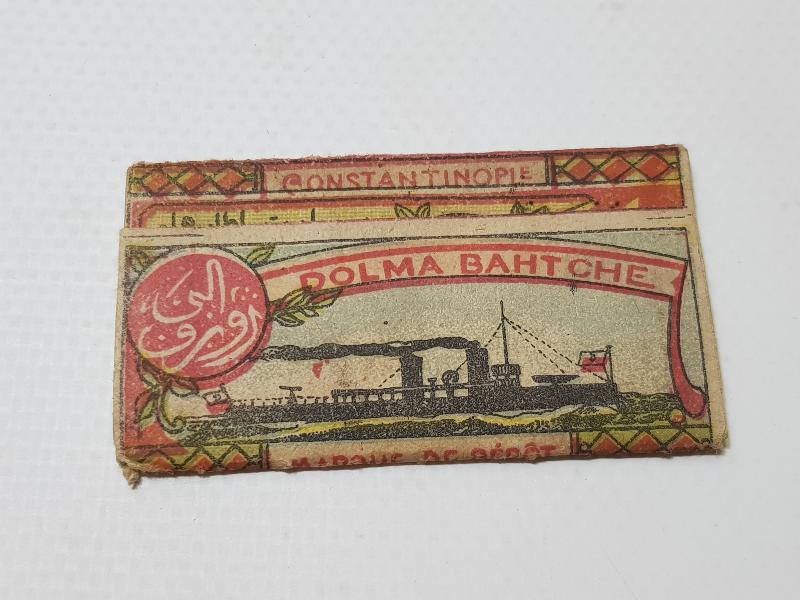 OSMANLI DÖNEMİ ÇOK NADİR DOLMABAHÇE SİGARA KAĞIDI