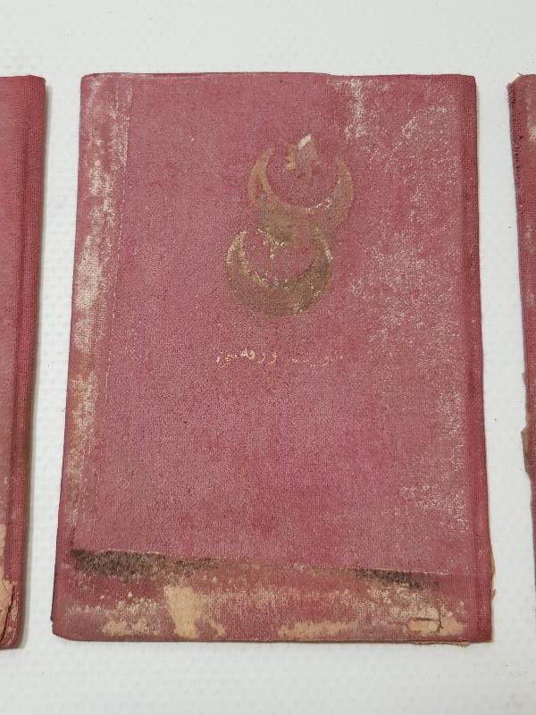 OSMANLICA HÜVİYET CÜZDANI LOTU