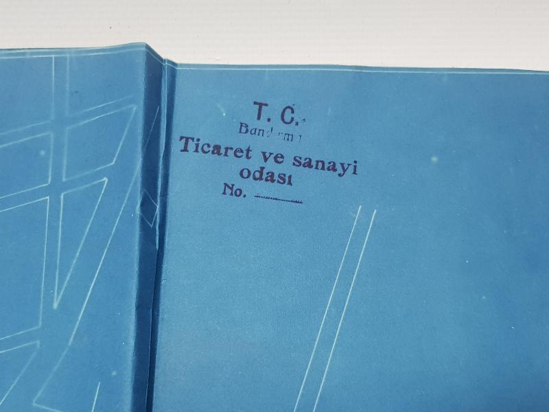 1929 BANDIRMA ŞEHİR HARİTASI