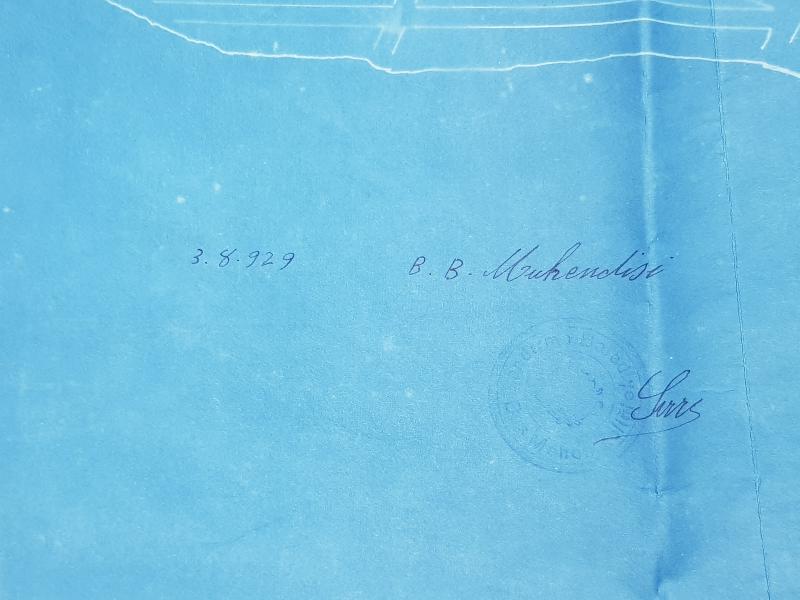 1929 BANDIRMA ŞEHİR HARİTASI