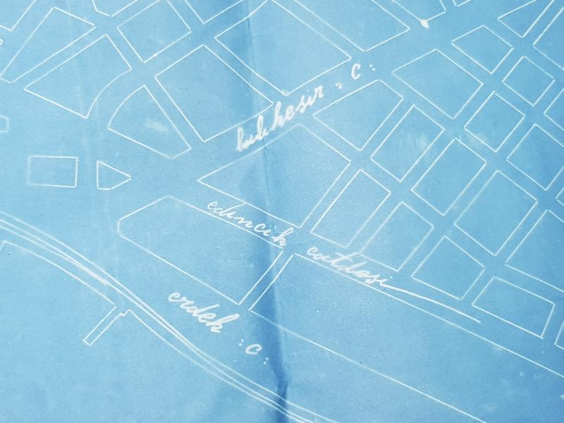 1929 BANDIRMA ŞEHİR HARİTASI