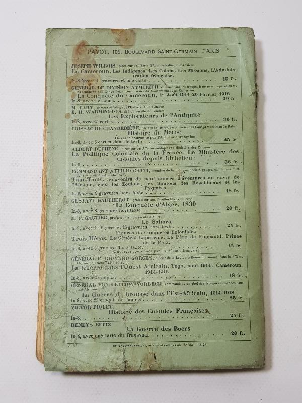 OSMANLI DEVLETİNDEN TÜRKİYE CUMHURİYETİNE FRANSIZCA KİTAP