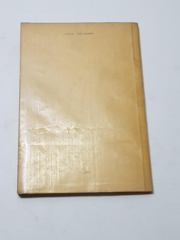 NAZIM HİKMET 1. BASKI KİTAP: SABAHAT