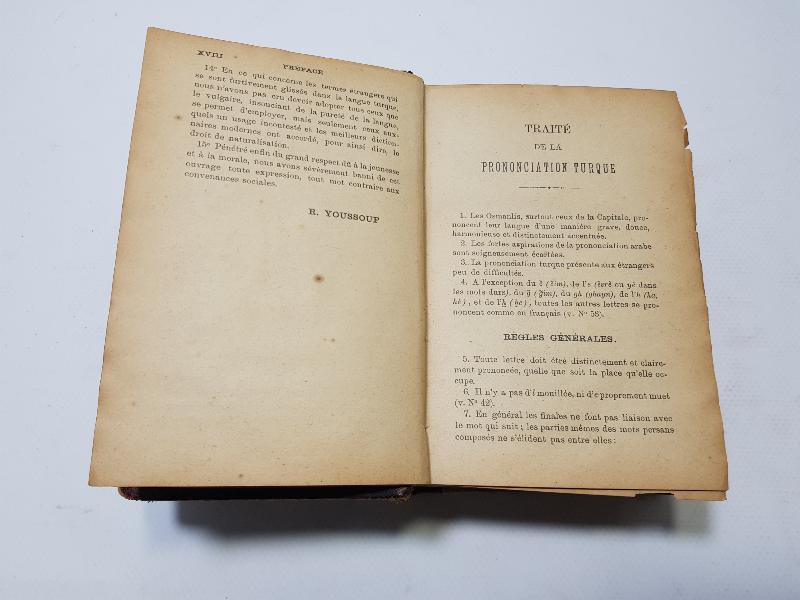 OSMANLI DÖNEMİ TÜRKÇE FRANSIZCA SÖZLÜK