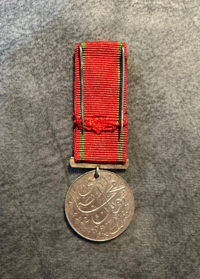 OSMANLI DÖNEMİ GÜMÜŞ YUNAN MUHAREBESİ MADALYASI