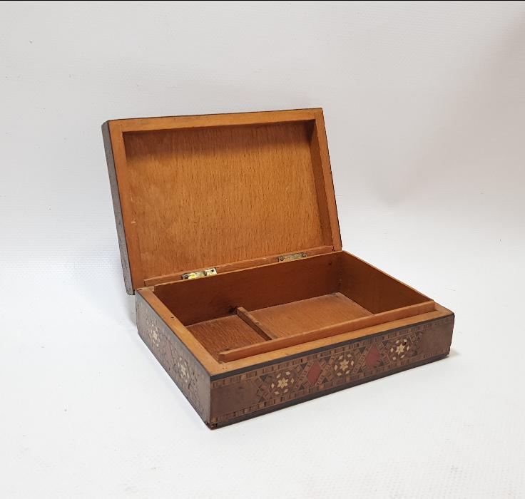 OSMANLI DÖNEMİ MARKUTERİ KUTU
