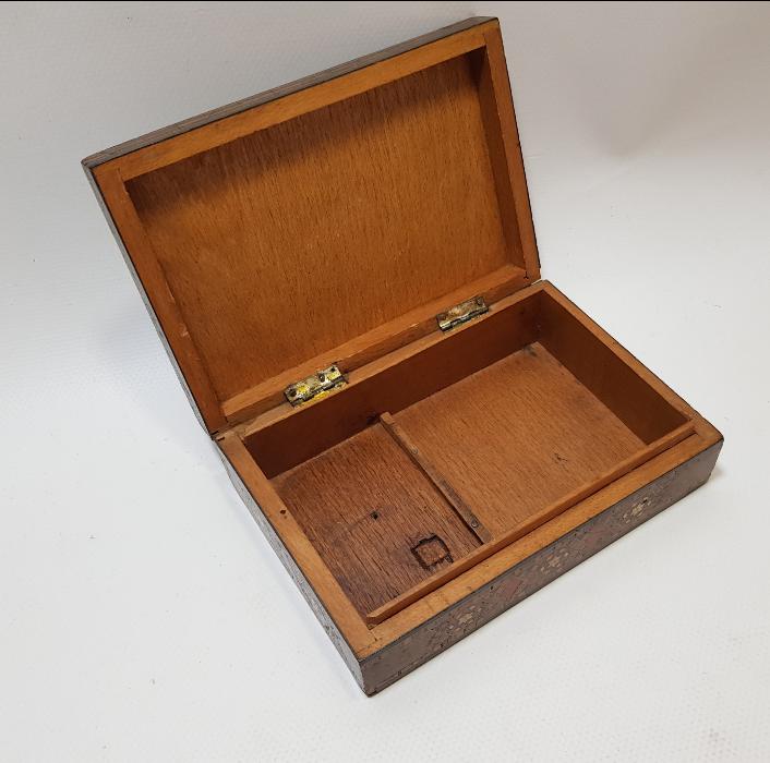 OSMANLI DÖNEMİ MARKUTERİ KUTU