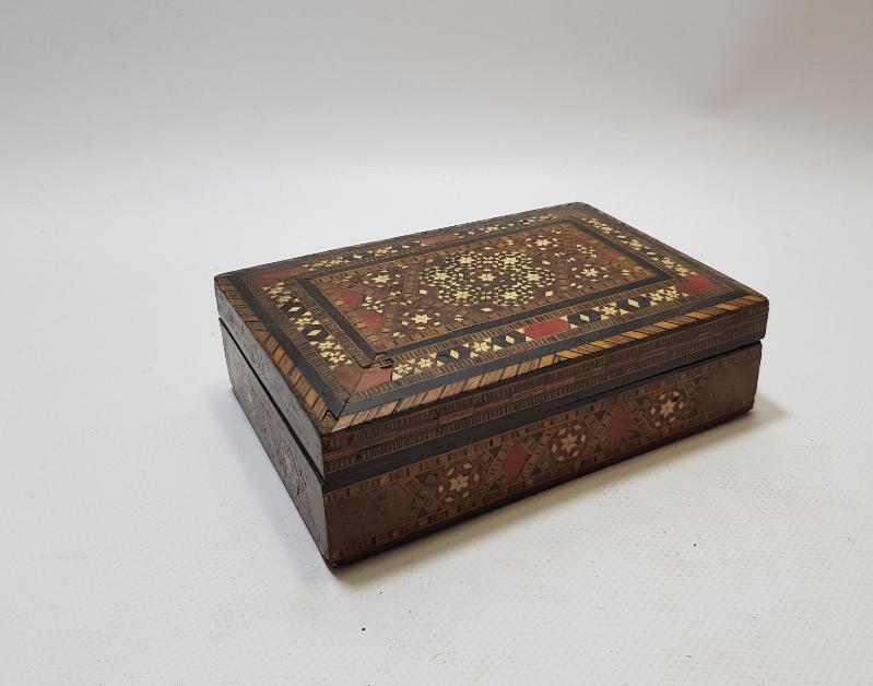 OSMANLI DÖNEMİ MARKUTERİ KUTU