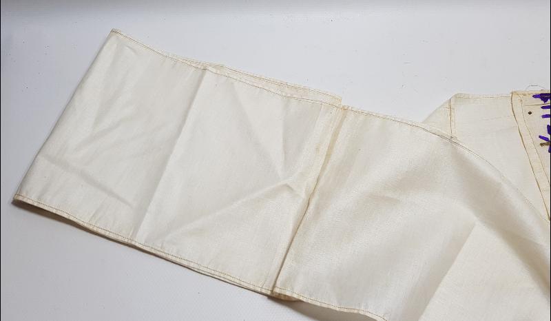 OSMANLI DÖNEMİ ALTIN SIRMA VE İPEK İŞLEMELİ UÇKUR