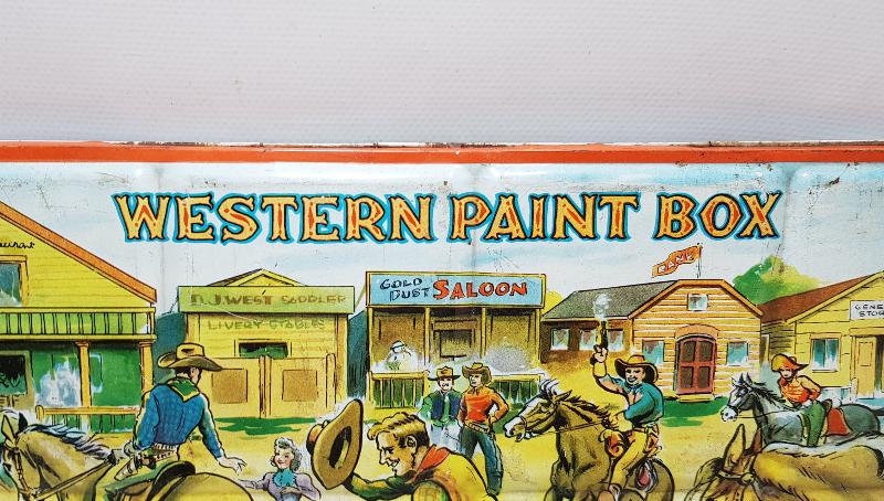 EĞİTİM TARİHİ: İNGİLİZ MALI BÜYÜK BOY SULU BOYA KUTUSU