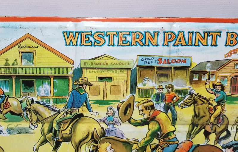 EĞİTİM TARİHİ: İNGİLİZ MALI BÜYÜK BOY SULU BOYA KUTUSU