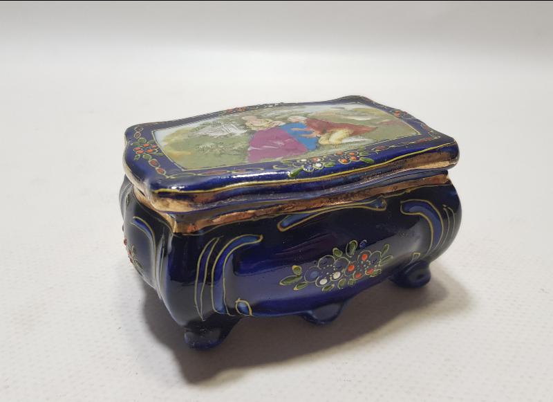 OSMANLI DÖNEMİ ROYAL PORSELEN MÜCEVHER KUTUSU