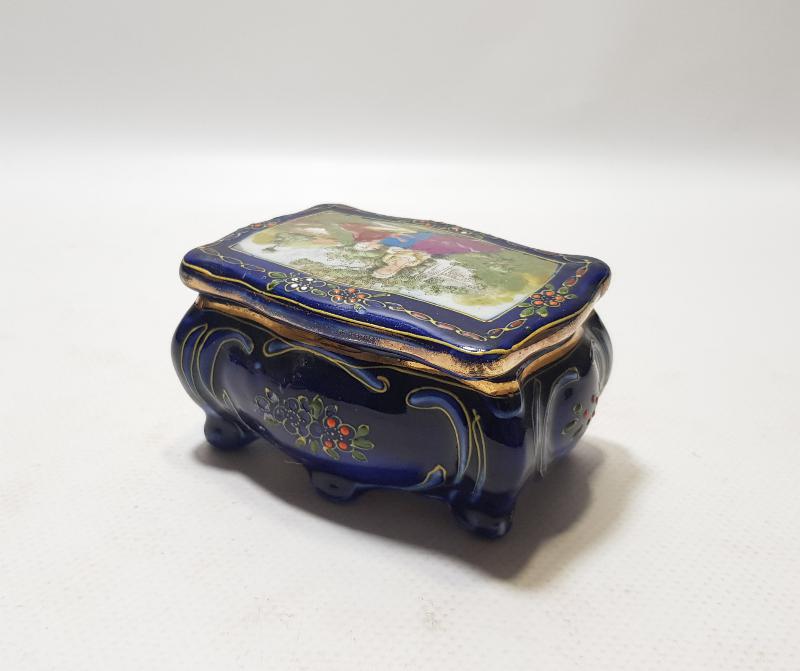 OSMANLI DÖNEMİ ROYAL PORSELEN MÜCEVHER KUTUSU