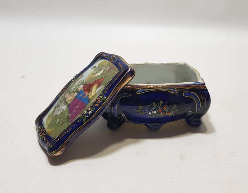 OSMANLI DÖNEMİ ROYAL PORSELEN MÜCEVHER KUTUSU