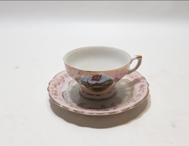 OSMANLI DÖNEMİ MESCİD-İ NEBİ GÖRSELLİ KAHVE FİNCANI