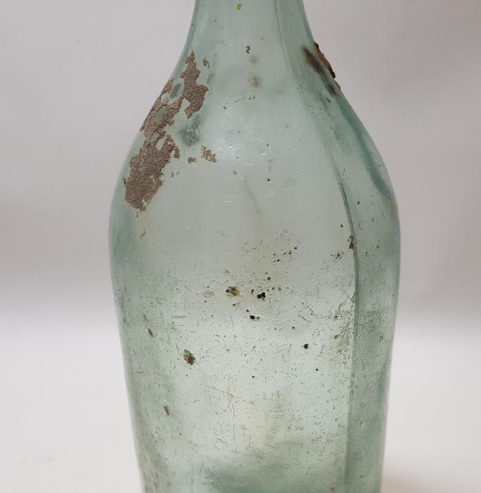 OSMANLI DÖNEMİ NEKTAR BİRASI KAPAKLI ŞİŞE