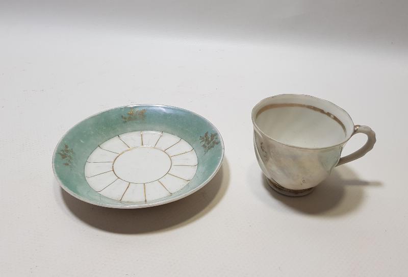 OSMANLI DÖNEMİ OSMANLICA VE RUSÇA YAZILI KUZNETSOV KAHVE FİNCANI