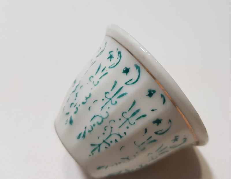 OSMANLI DÖNEMİ AY YILDIZLI KAHVE FİNCANI