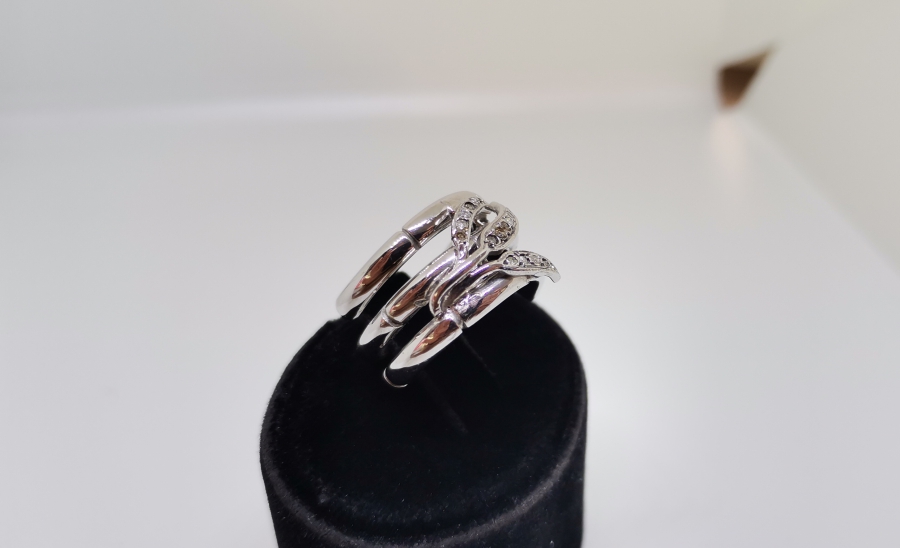 BUĞDAY BAŞAĞI TASFİRLİ PIRLANTA YÜZÜK