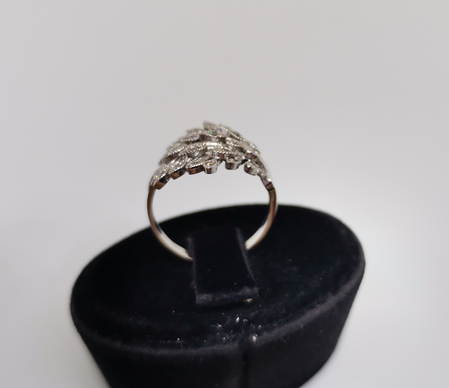 ÇALI MODELİ PIRLANTA TAŞLI YÜZÜK