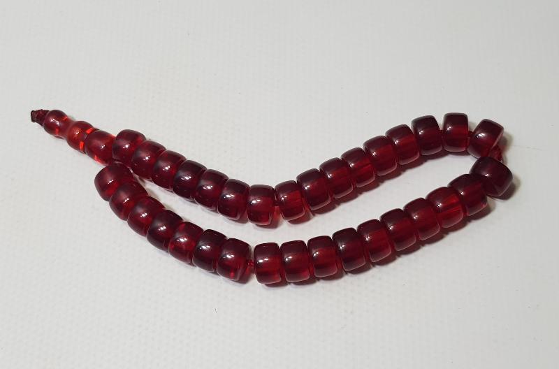 OSMANLI ATEŞ KEHRİBAR TESPİH