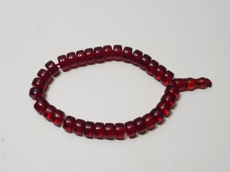 OSMANLI ATEŞ KEHRİBAR TESPİH